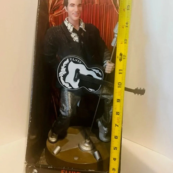 Elvis Presley Santas Best Musical Animation Figure Dancing All Shook Up Town - Picture 3 of 10